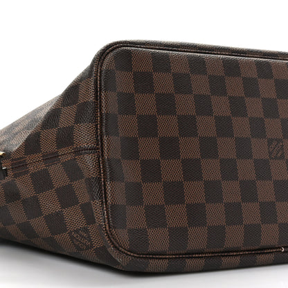 Louis Vuitton Damier Ebene Neo Neverfull MM Rose Ballerine 8 of 9