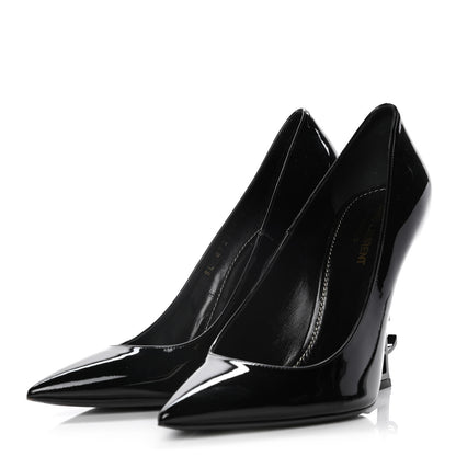 Saint Laurent Patent Opyum 110 Pumps 40 Black 3 of 11