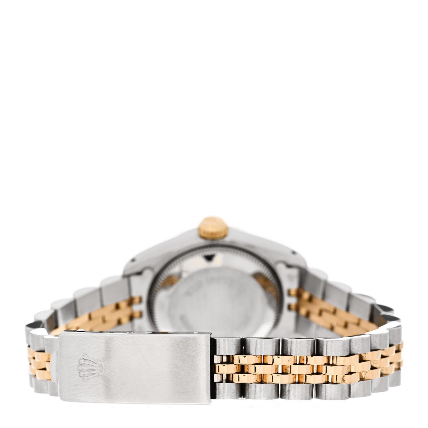 Rolex Stainless Steel 18K Yellow Gold Diamond 26mm Oyster Perpetual Datejust Watch Champagne 69173 3 of 4