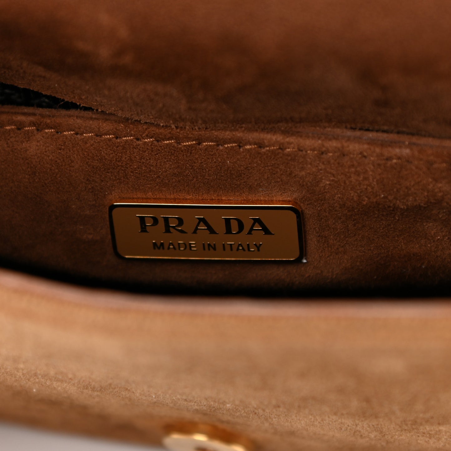 Velvet Cahier Belt Bag Cammello