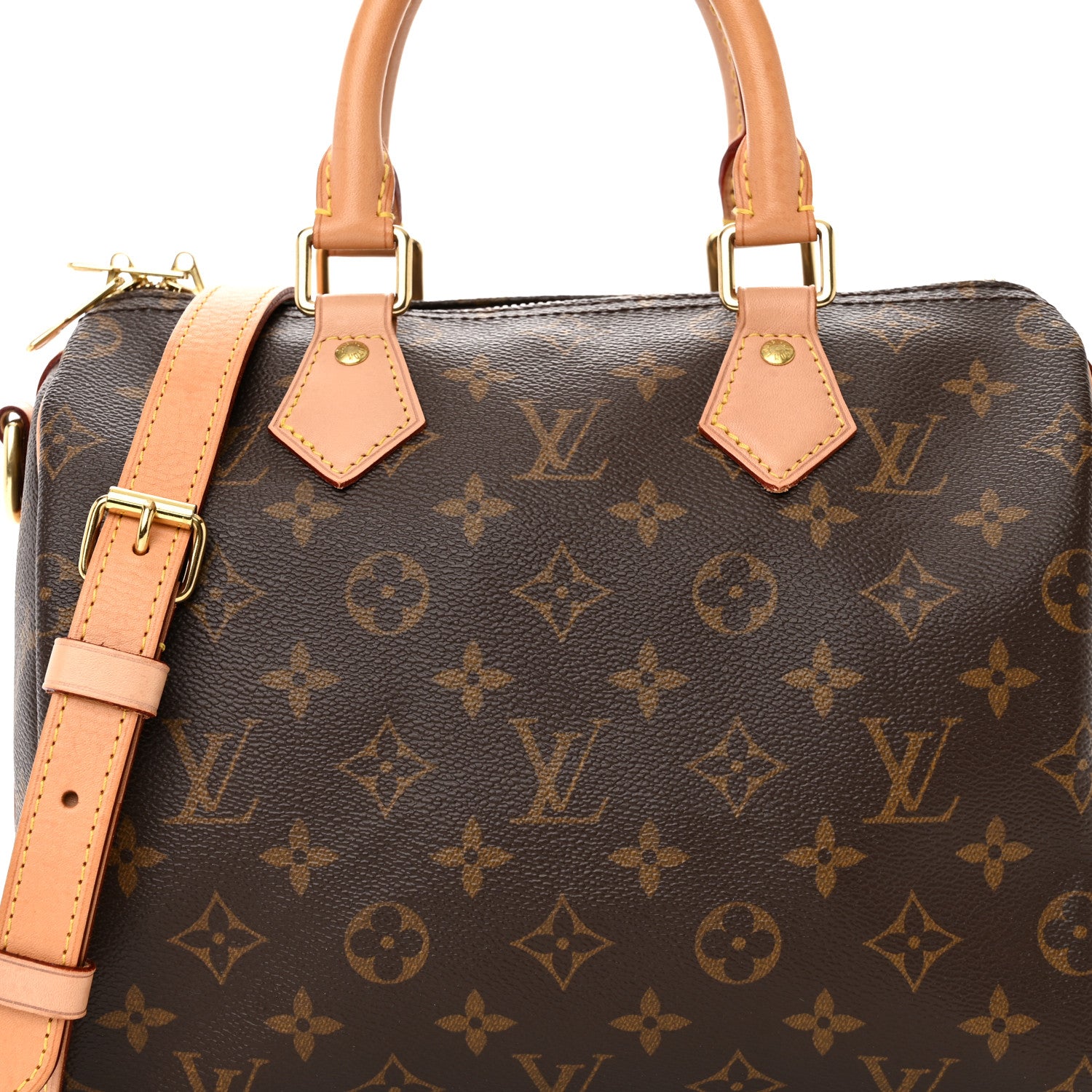 Louis Vuitton Monogram Speedy Bandouliere 25 8 of 10