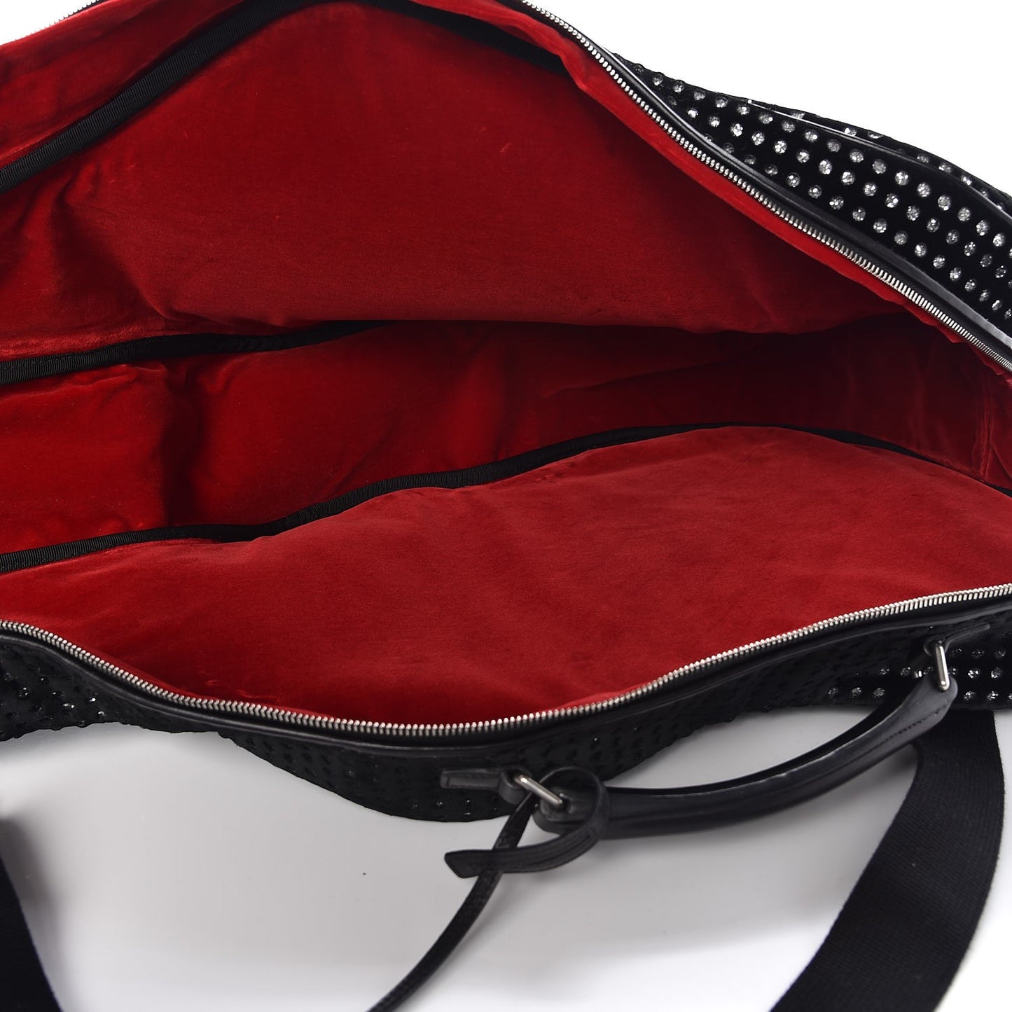 Velour Crystal Guitar Case Black