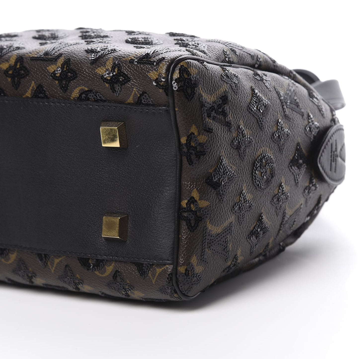 Monogram Sequins Eclipse Speedy 28 Black