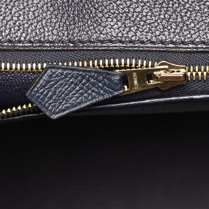 Hermes Epsom Birkin 30 Bleu Indigo 15 of 31