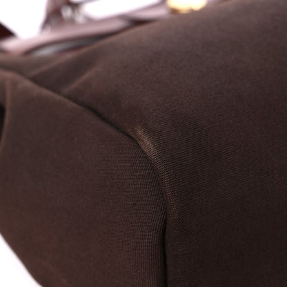Hermes Toile Vache Calfskin Herbag 30 PM Backpack Havane 10 of 22