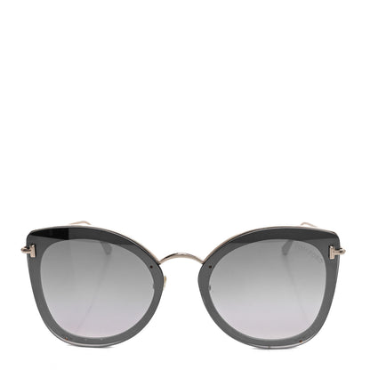 Tom Ford Charlotte Sunglasses TF657 Black 2 of 6