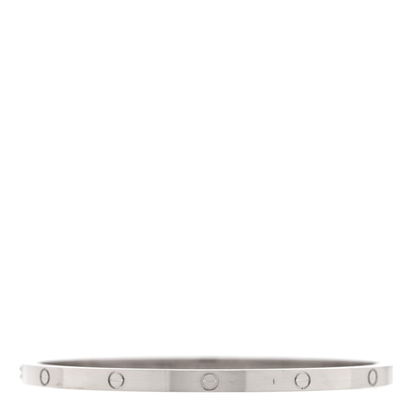 18K White Gold Small LOVE Bracelet 18
