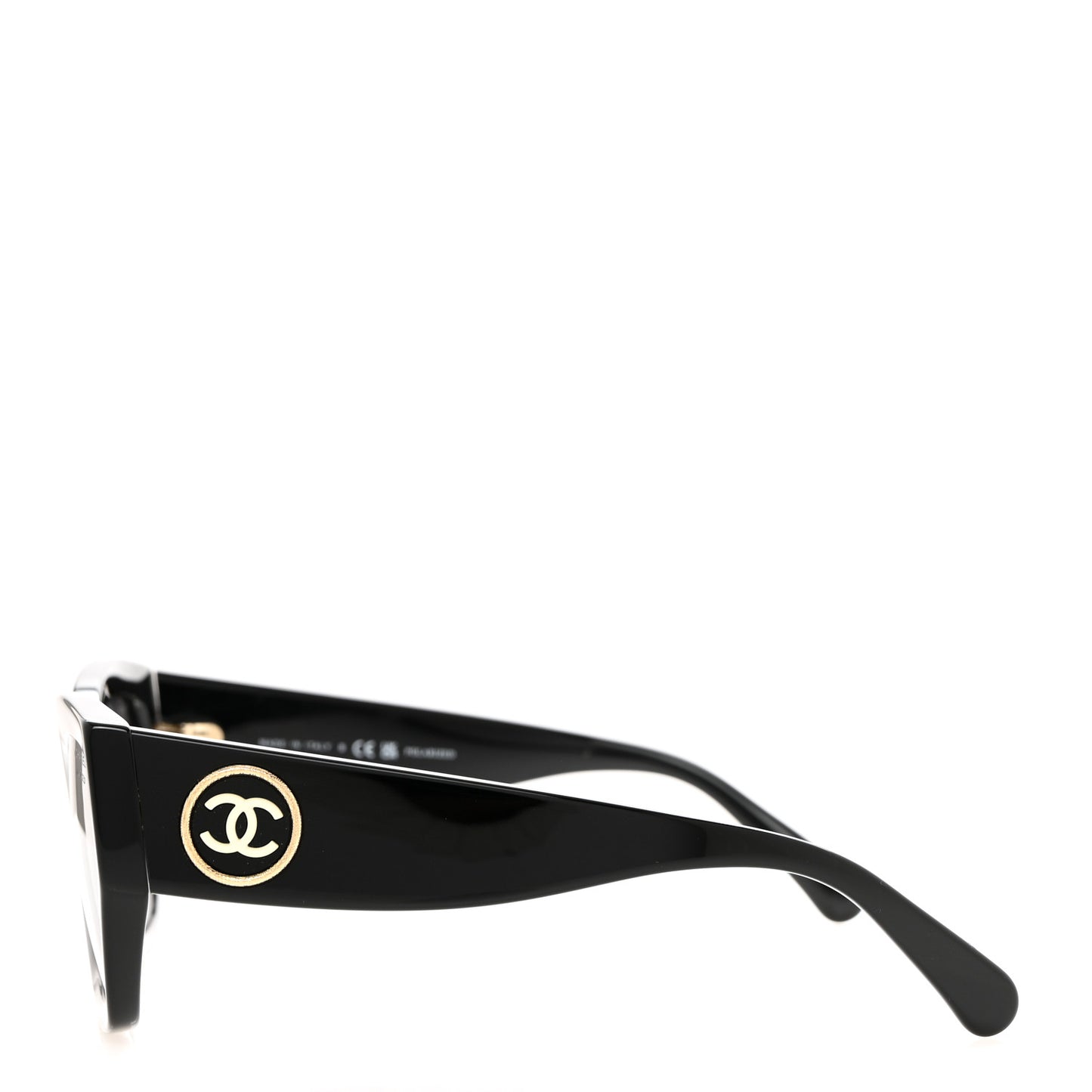 Acetate Polarized Square Sunglasses 5506 Black