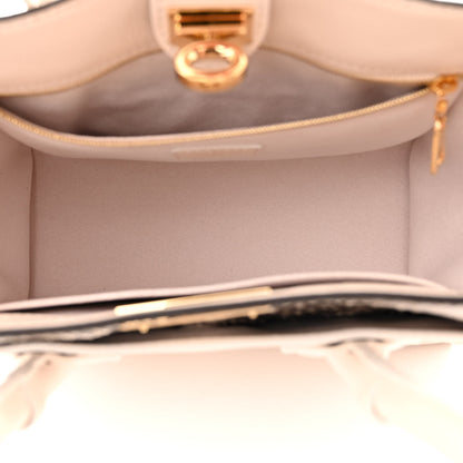 Louis Vuitton Calfskin Karung Snakeskin Mahina On My Side PM Quartz White 5 of 12
