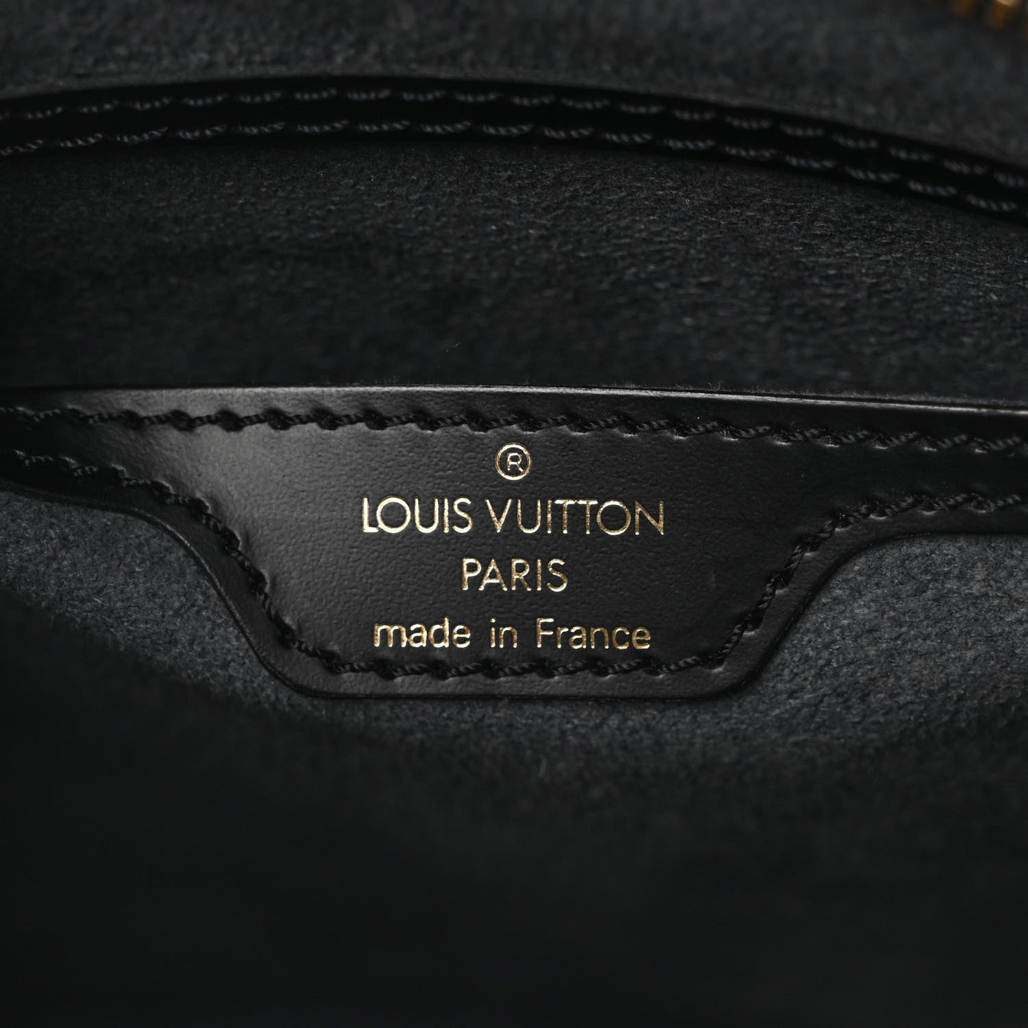 Louis Vuitton Epi Saint Jacques PM Long Straps Black 6 of 8
