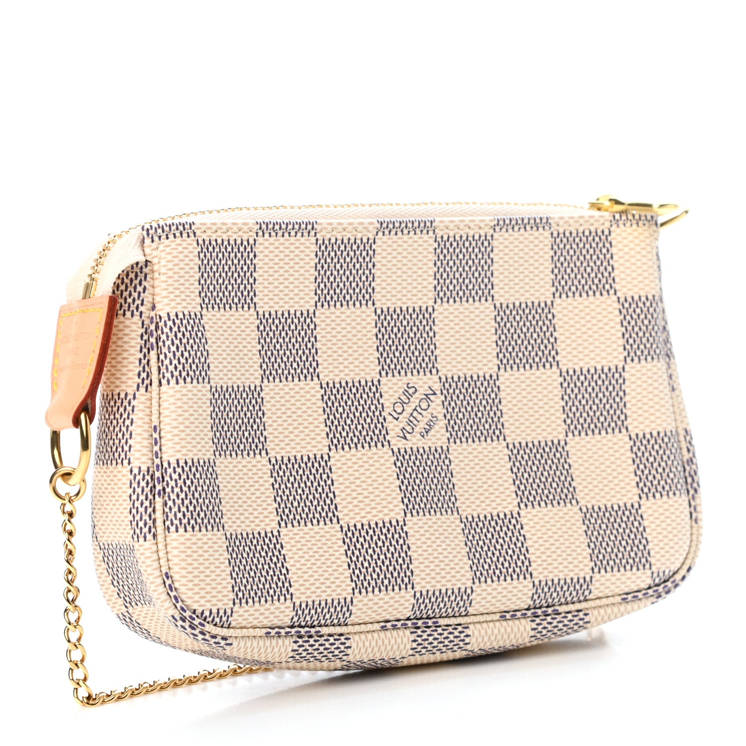 Louis Vuitton Damier Azur Mini Pochette Accessories 2 of 4