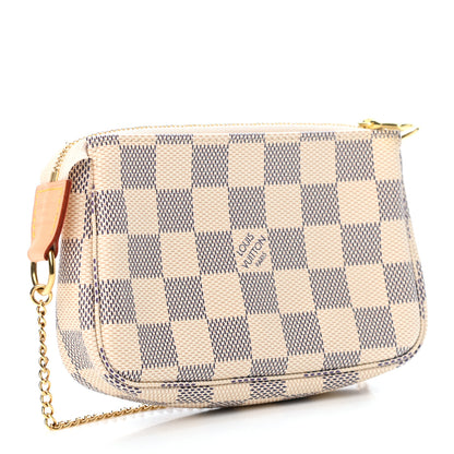 Louis Vuitton Damier Azur Mini Pochette Accessories 2 of 4