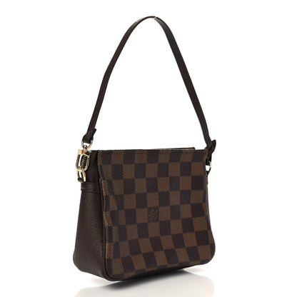 Louis Vuitton Damier Ebene Trousse Make Up Bag Pochette 3 of 6