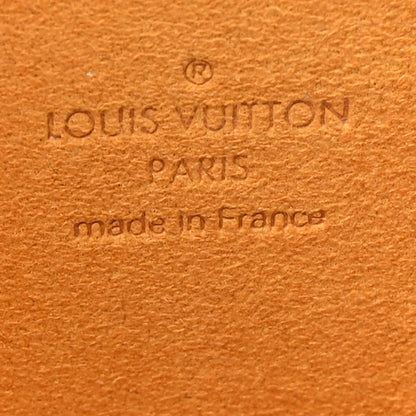 Louis Vuitton Monogram Denim Pochette Plat Clutch Blue 6 of 9
