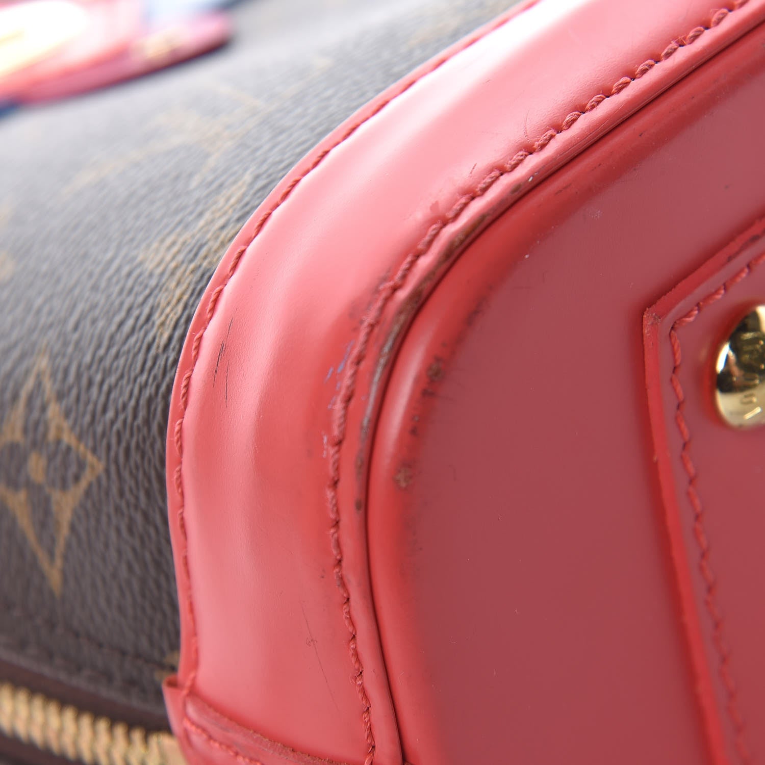 Louis Vuitton Monogram Totem Alma BB Flamingo 12 of 21
