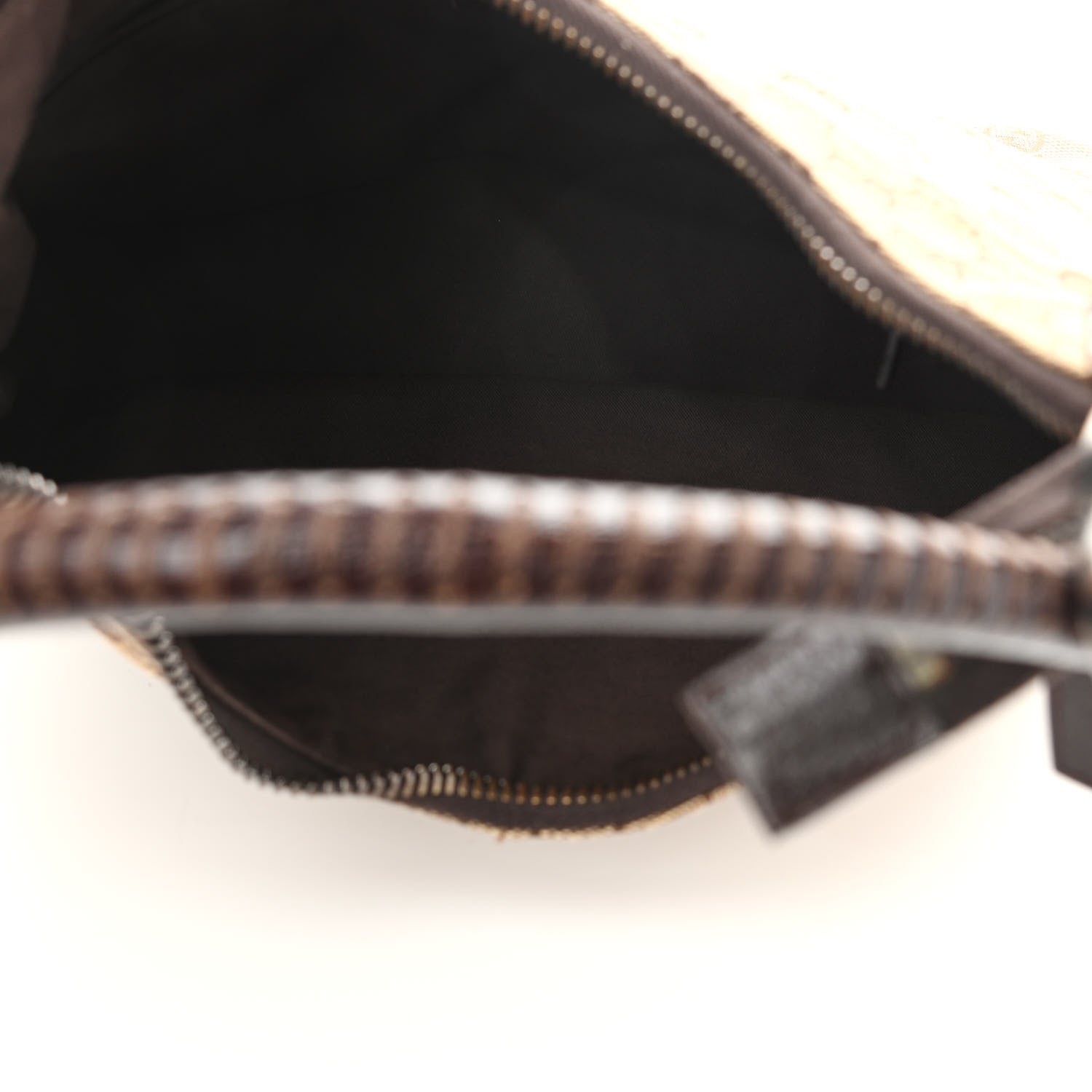 Gucci Monogram Shoulder Bag Dark Brown 4 of 14