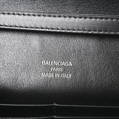 Balenciaga Smooth Calfskin Small Bel Air Clutch On Strap Black 6 of 10
