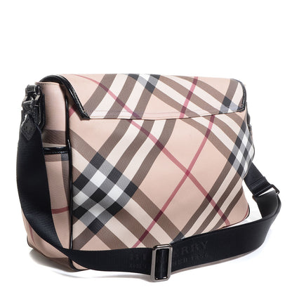 Burberry Nova Check Diaper Messenger Bag 3 of 8