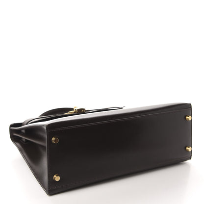 Hermes Box Kelly Sellier 32 Chocolate 4 of 18