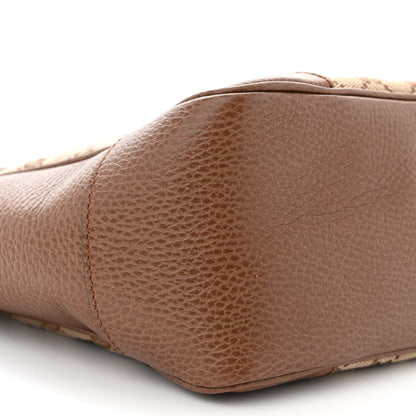 Gucci Monogram Small Bree Tote Beige Tabacco 9 of 10