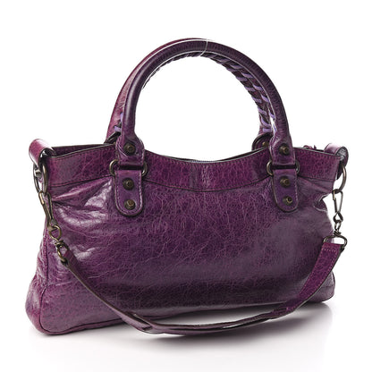 Balenciaga Agneau Classic Hardware First Raisin 3 of 14