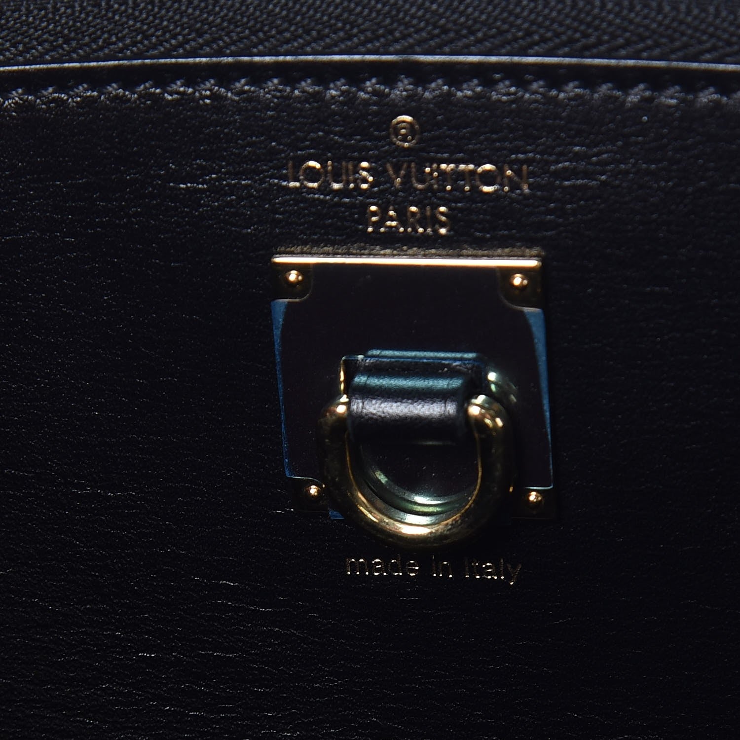 Louis Vuitton Calfskin City Steamer PM Black 8 of 9