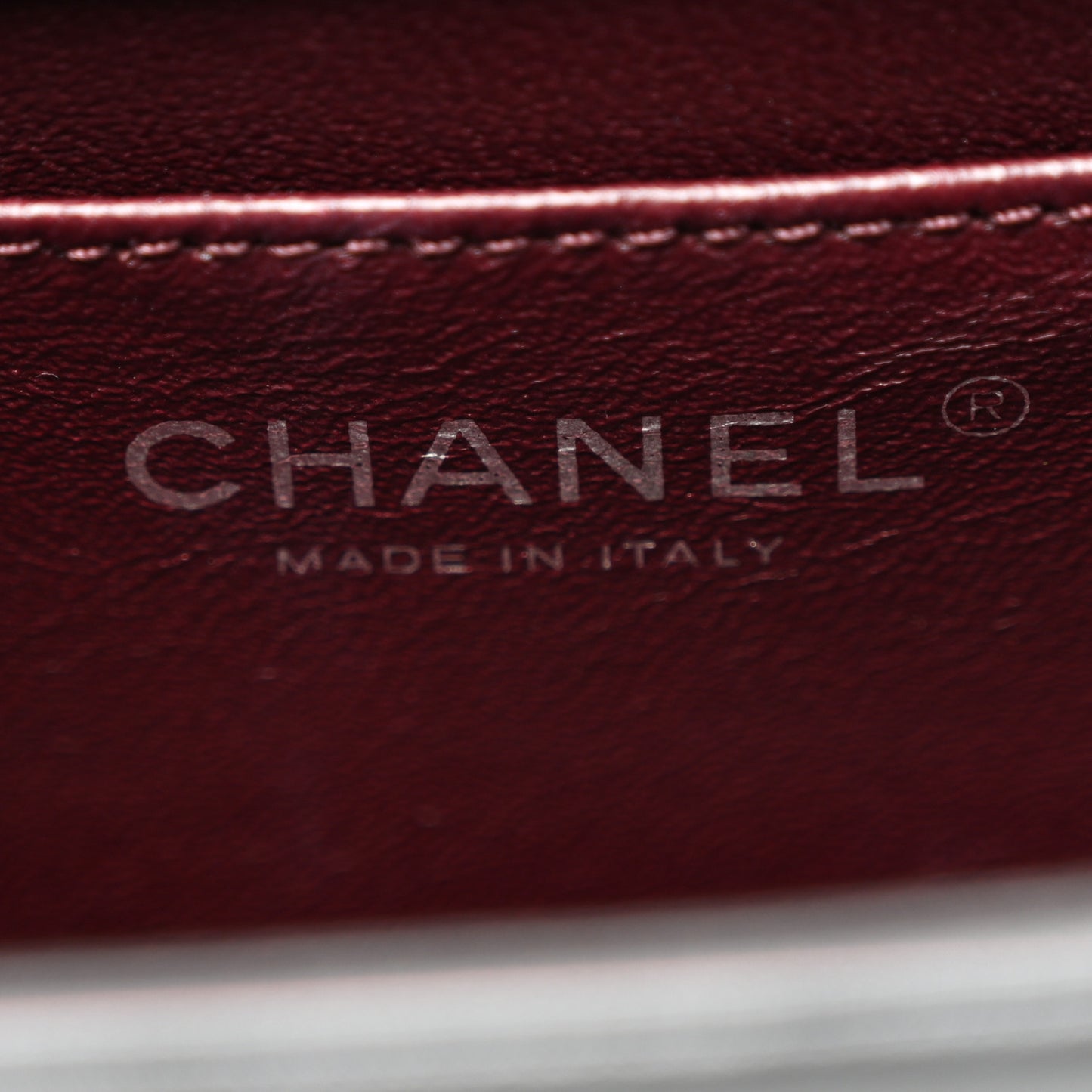 Calfskin Mini Propeller Flap Black