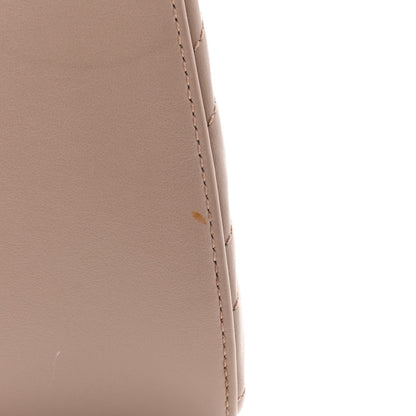 Gucci Calfskin Matelasse Mini GG Marmont Top Handle Shoulder Bag Porcelain Rose 12 of 15