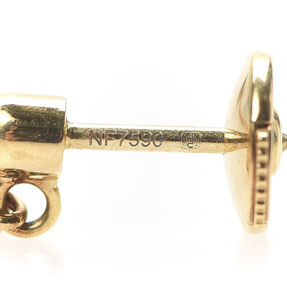 Cartier 18K Pink Yellow White Gold Baby Trinity Drop Earrings 4 of 5