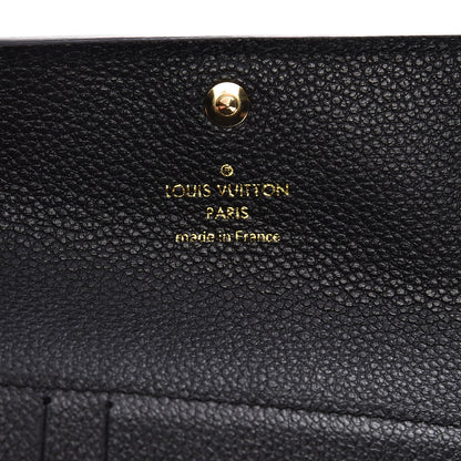 Louis Vuitton Empreinte Pont-Neuf Compact Wallet Black 6 of 7