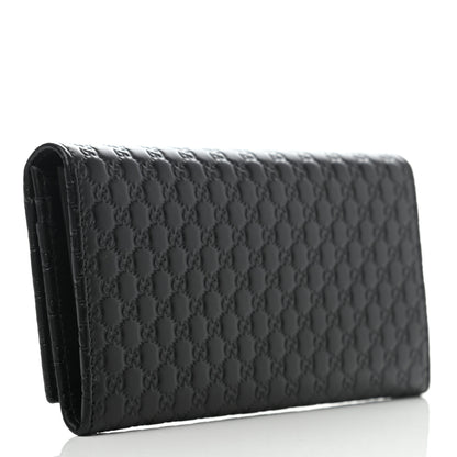 Gucci Soft Microguccissima Continental Wallet Black 3 of 7