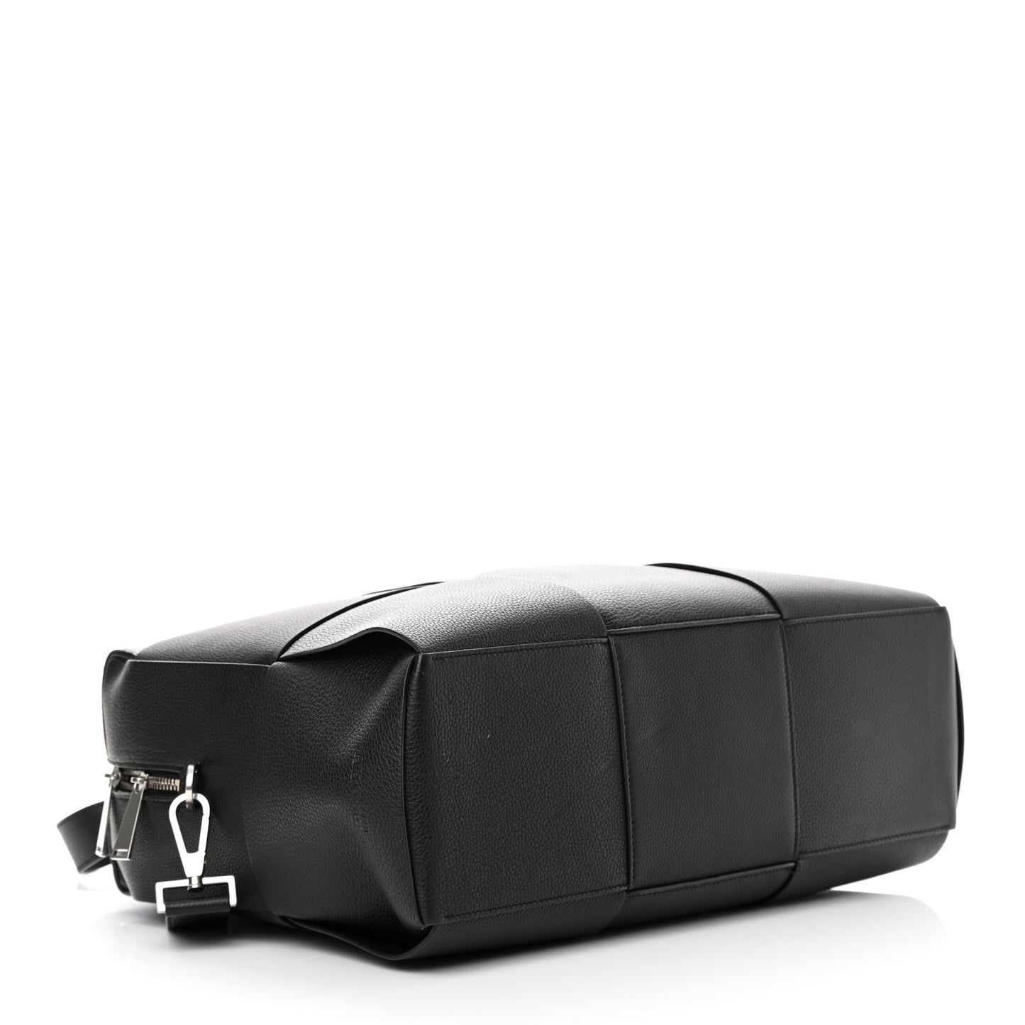 Calfskin Maxi Intrecciato Arco Black