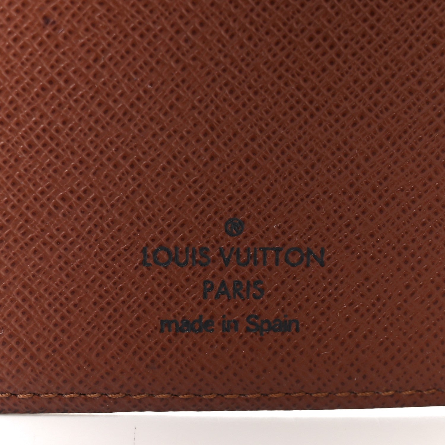 Louis Vuitton Monogram Checkbook Holder Case Wallet 6 of 7