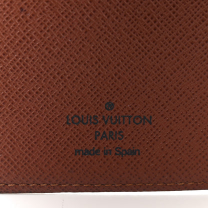 Louis Vuitton Monogram Checkbook Holder Case Wallet 6 of 7