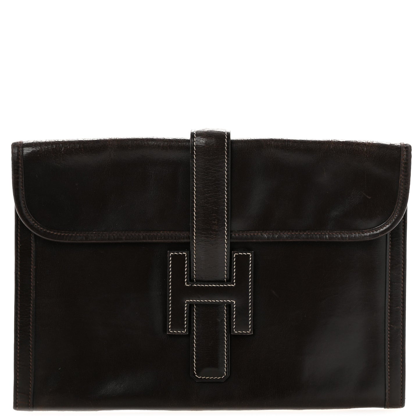 Box Jige GM Clutch Chocolate