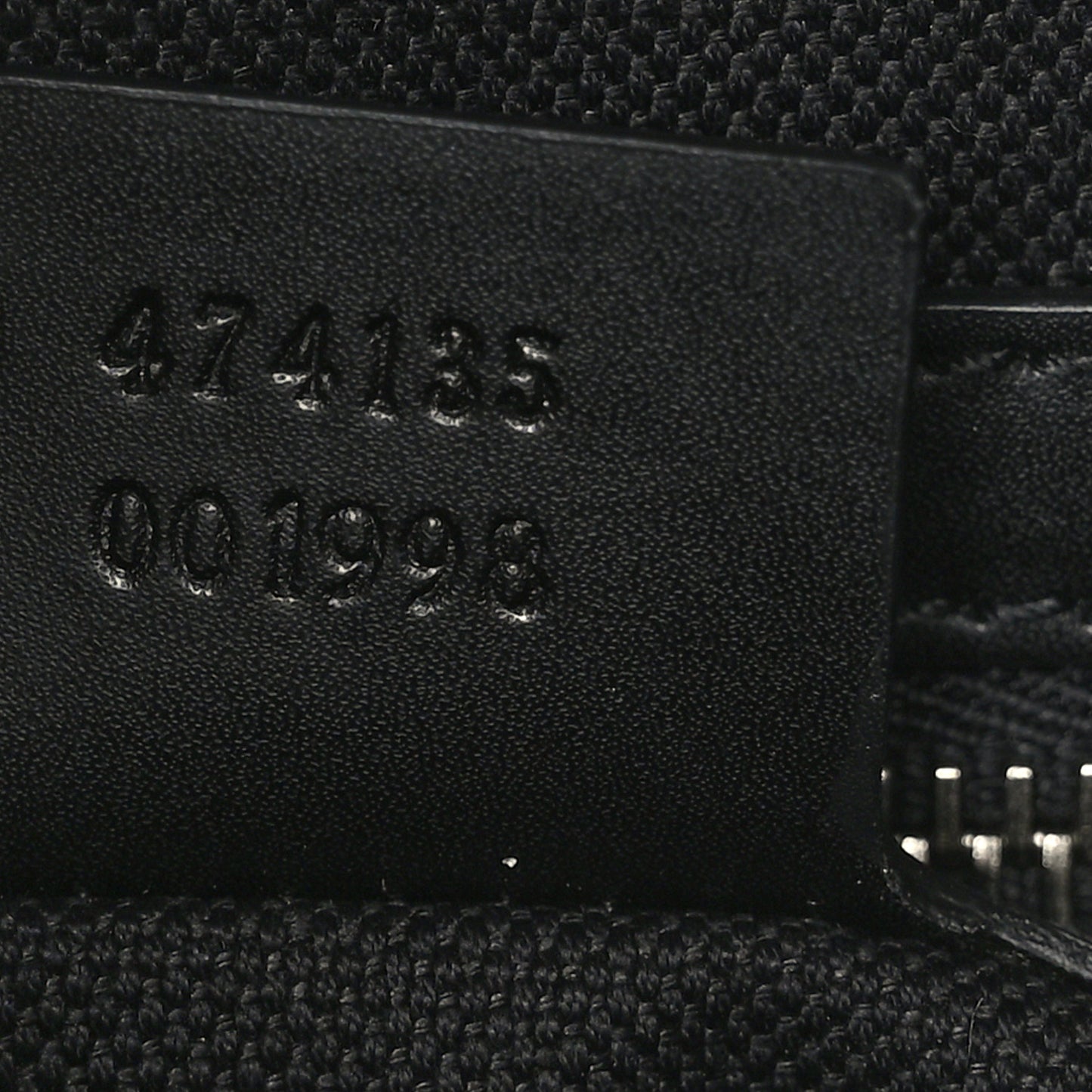 GG Supreme Monogram Appia Calfskin Web Briefcase Black