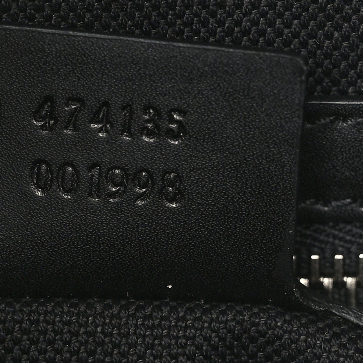 Gucci GG Supreme Monogram Appia Calfskin Web Briefcase Black 8 of 10