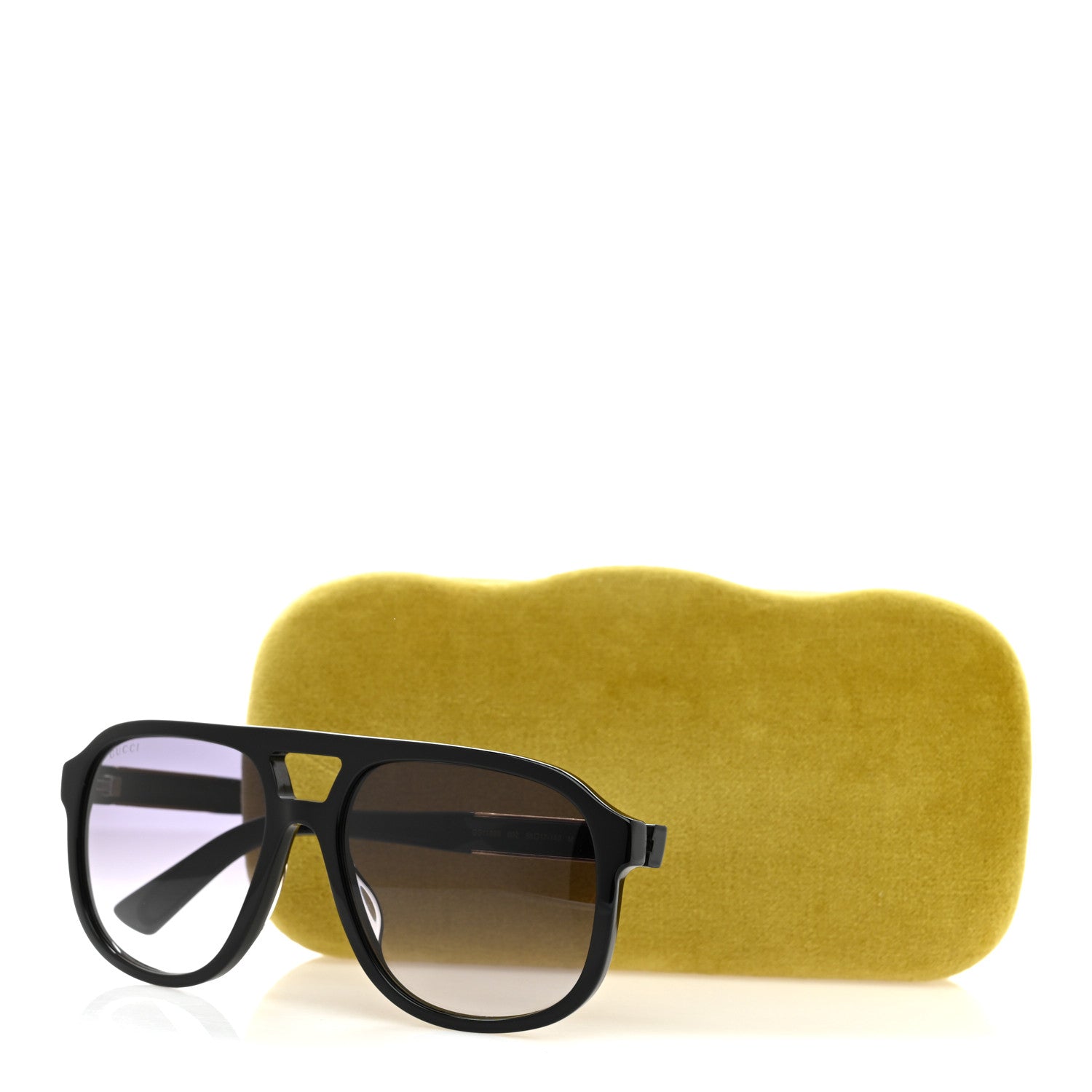 Gucci Acetate Square Frame GG1188S Sunglasses Black 8 of 8