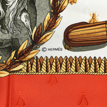 Hermes Silk Napoleon Scarf 90 5 of 6