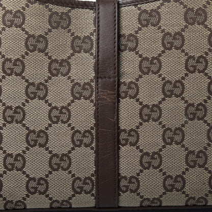 Gucci Monogram Small Bardot Bag Dark Brown 11 of 16