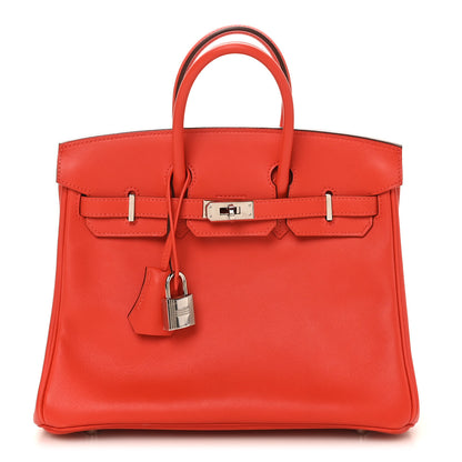 Hermes Swift Birkin 25 Capucine 1 of 10