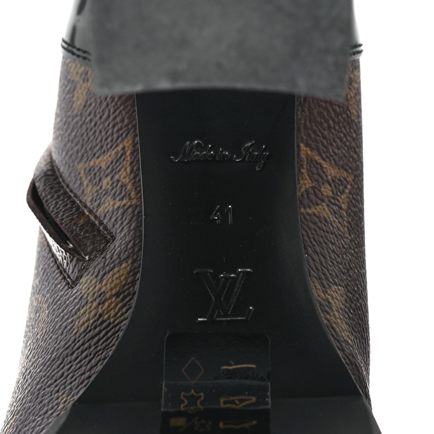 Louis Vuitton Patent Calfskin Monogram Star Trail Ankle Boots 41 Black 6 of 8