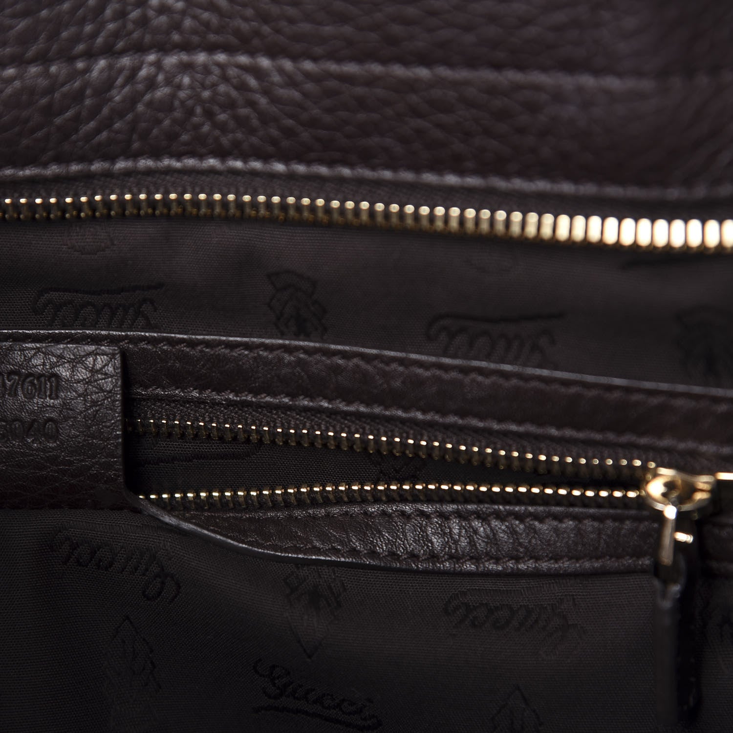 Gucci Calfskin Horsebit Web Dark Brown 11 of 12