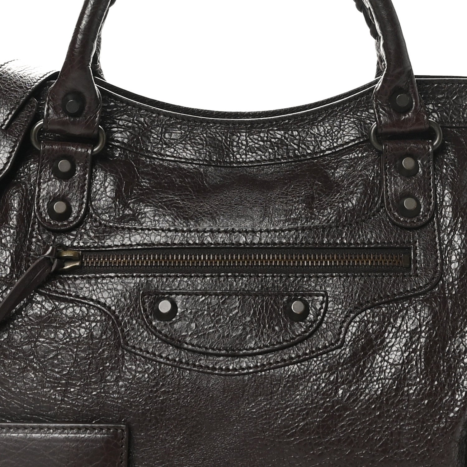 Balenciaga Agneau Classic Hardware City Charbon 8 of 10