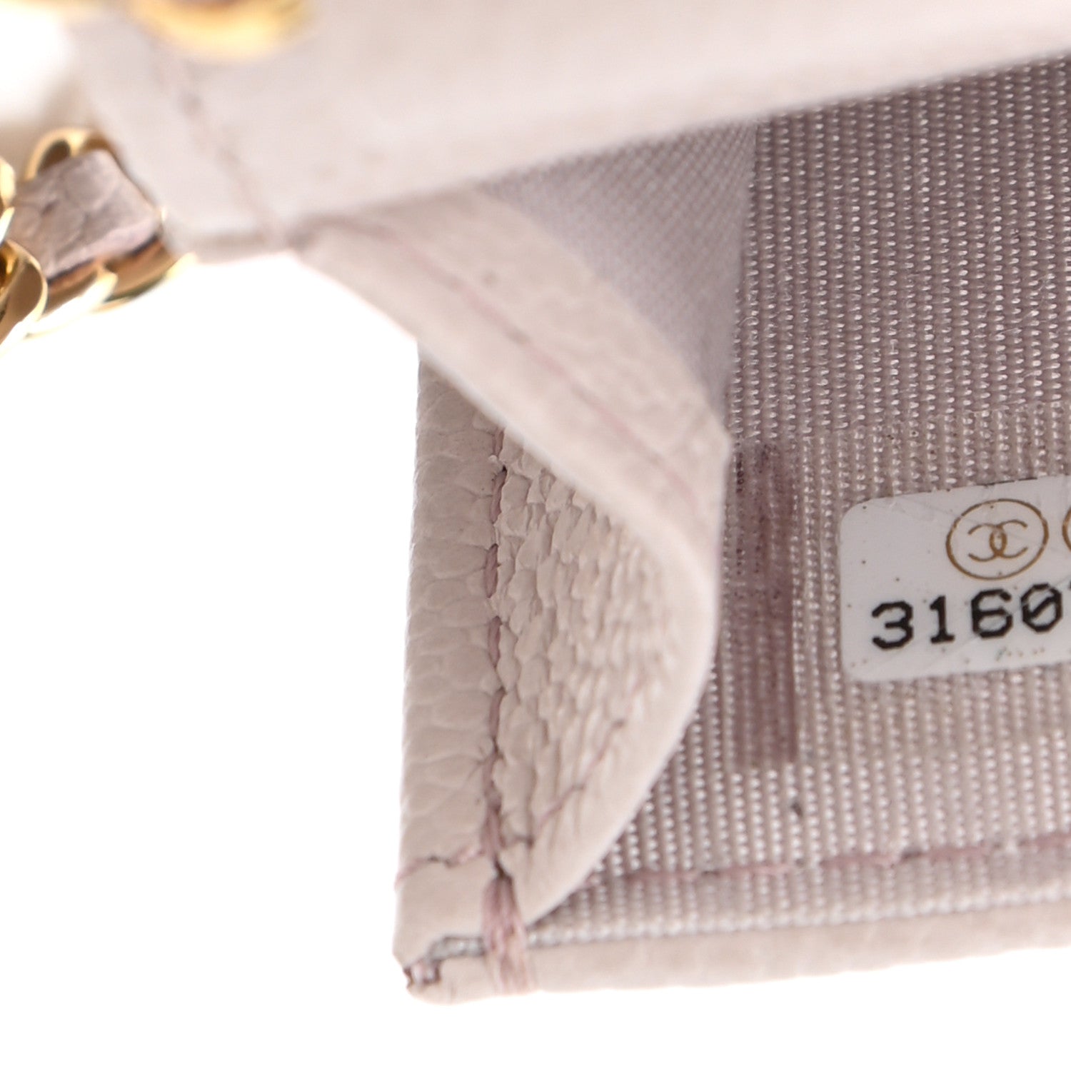 Chanel Caviar Quilted Miss Coco Clutch With Chain Light Purple 8 of 11