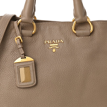 Prada Vitello Daino Tote Argilla 9 of 15