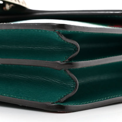 Gucci Calfskin Blooms Print Small Dionysus Shoulder Bag Bright Emerald Multicolor 11 of 11