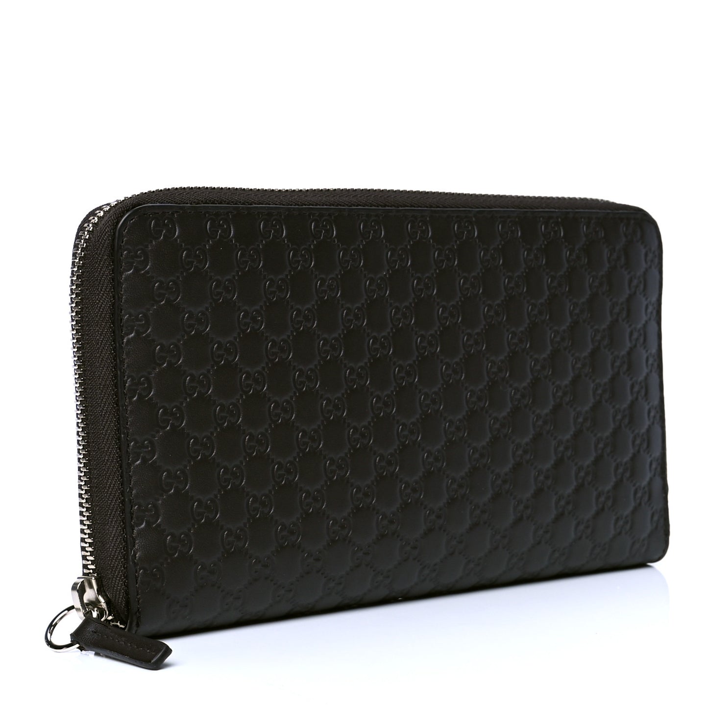 Microguccissima Large Zip Around Organizer Wallet Testa di Moro