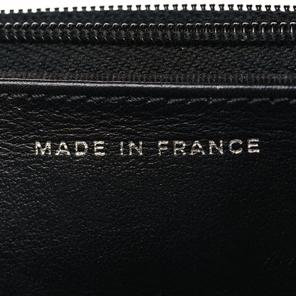Chanel Patent Quilted Wallet On Chain WOC Black 7 of 12