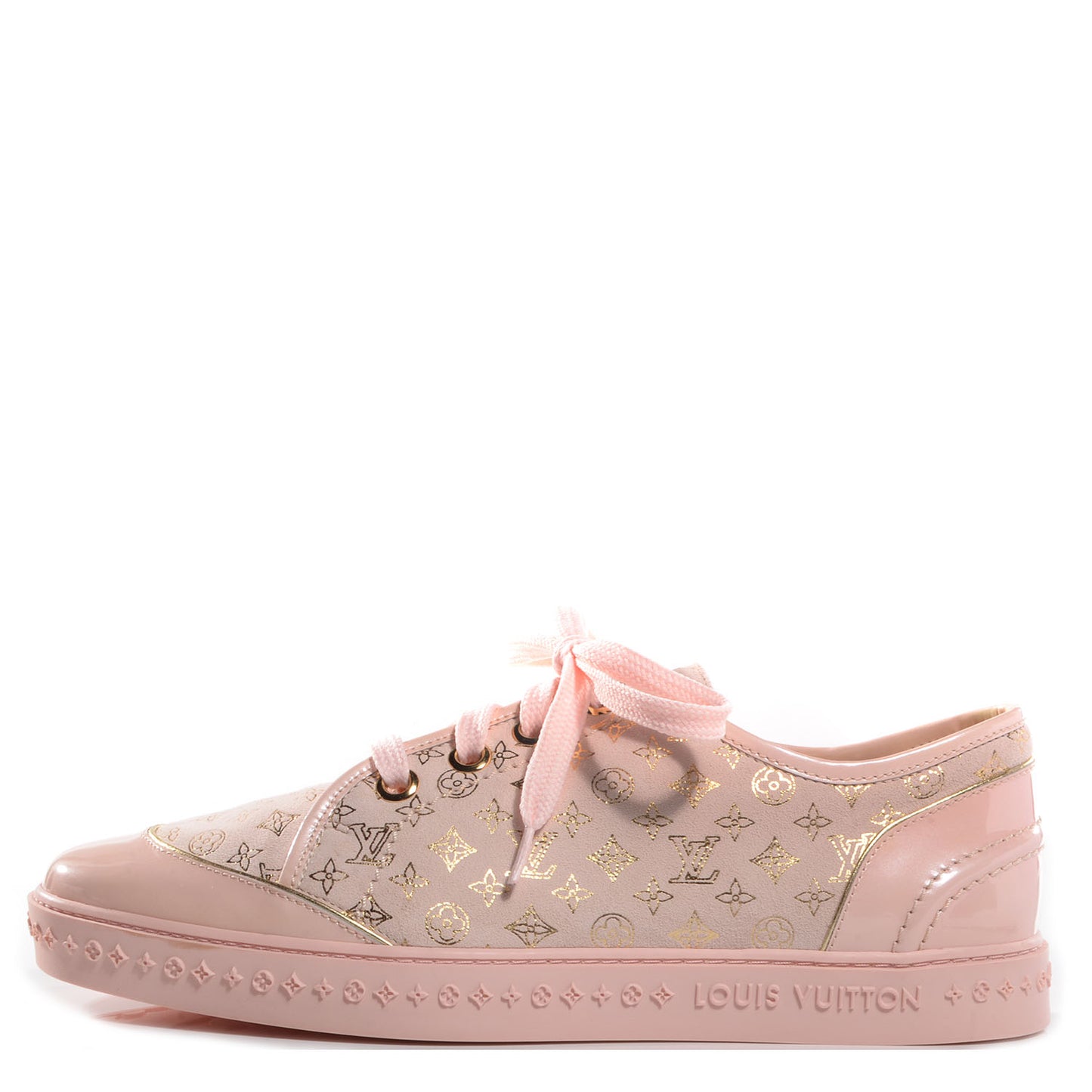 Patent Monogram Sneakers 39 Pink